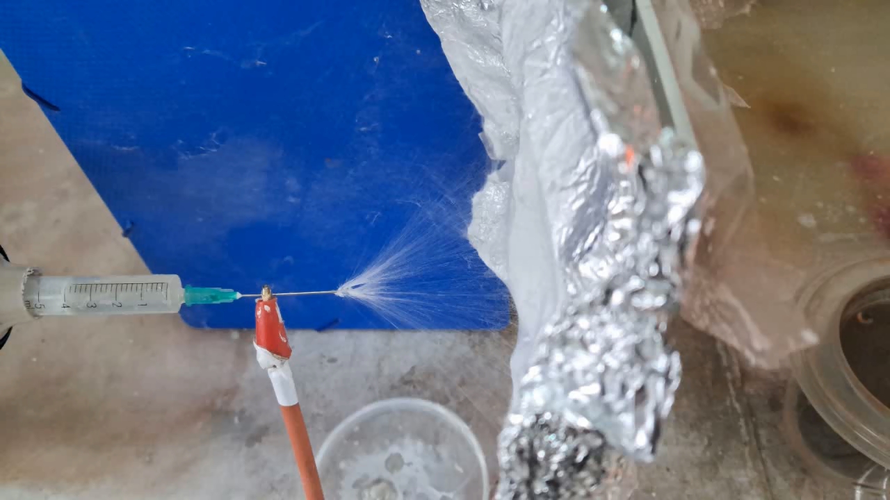 Electrospinning: Solution of Polystyrene in Ethyl Acetate